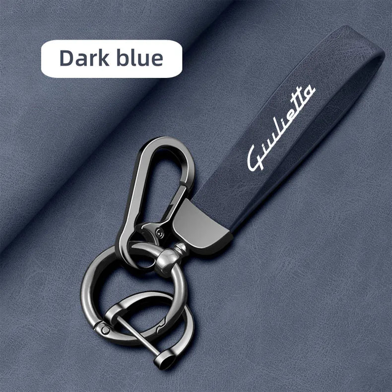 Alfa Romeo Leather Keychain