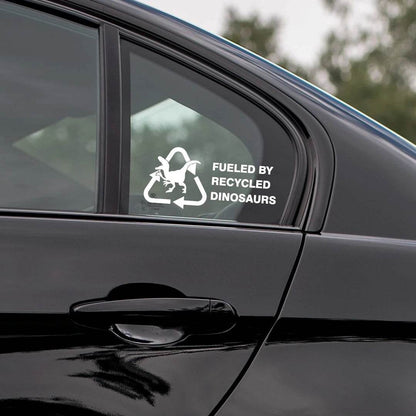 Recycled Dinosaur Sticker