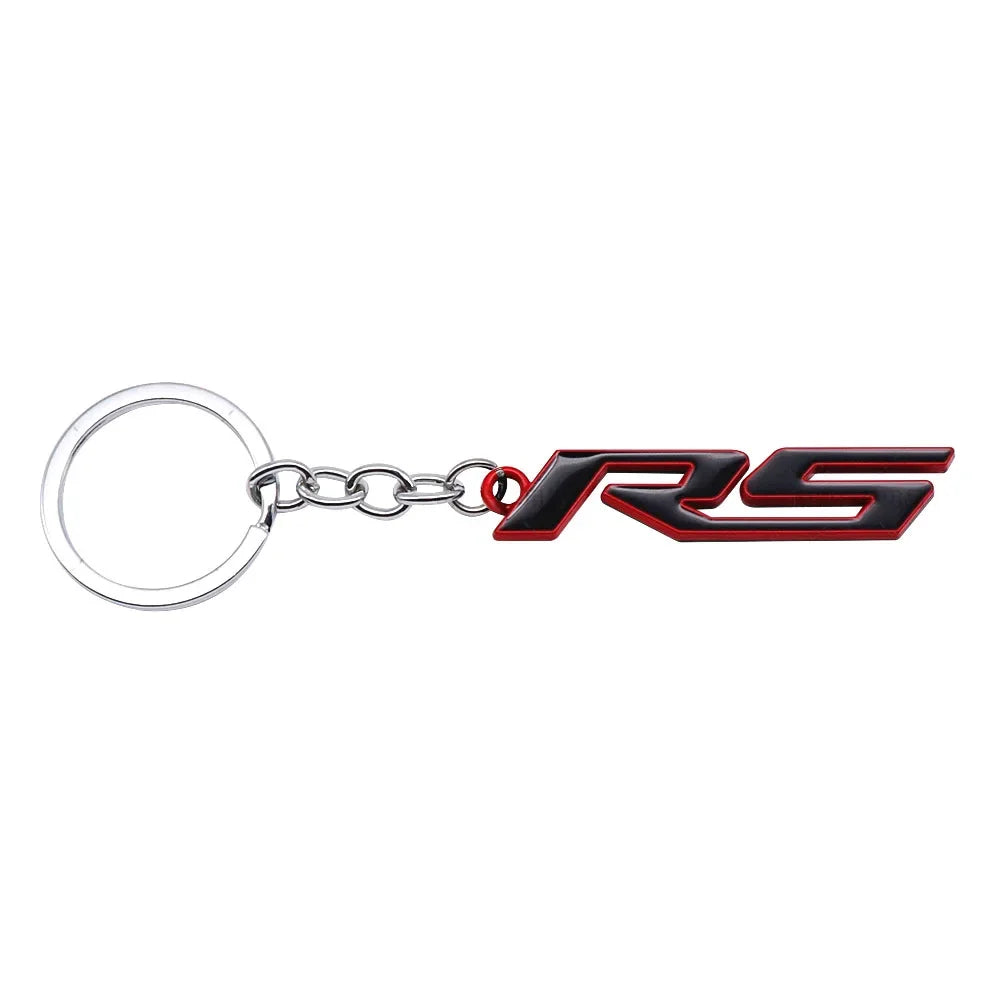 Chevrolet RS Metal Keychain