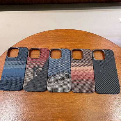Luxury Carbon Fiber Magsafe IPhone Case