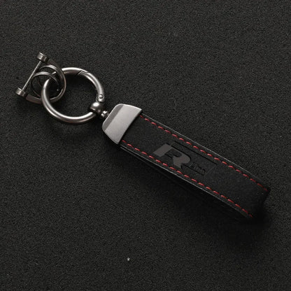 Volkswagen R-Line Leather Keychain