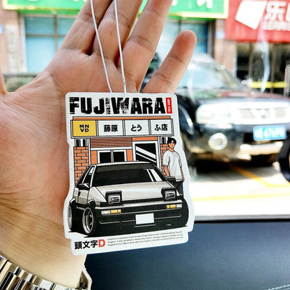 JDM Style Anime Car Air Freshener Pendant