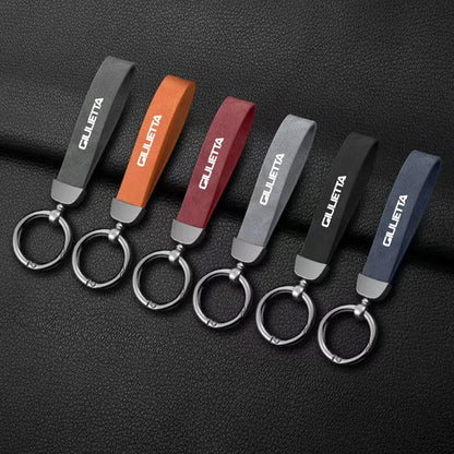 Alfa Romeo Leather Keychain