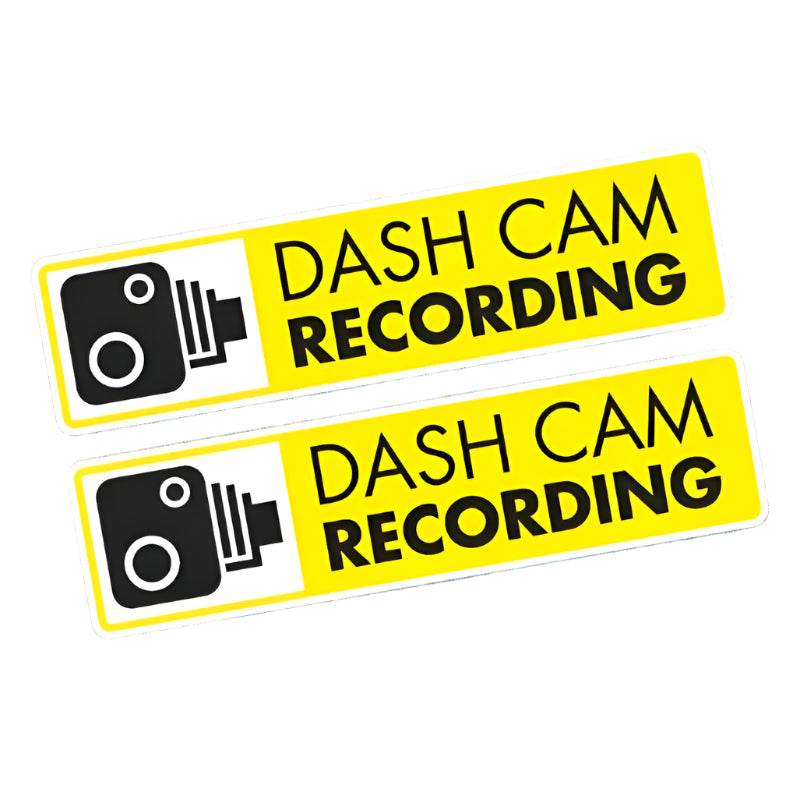 DashCam Sticker