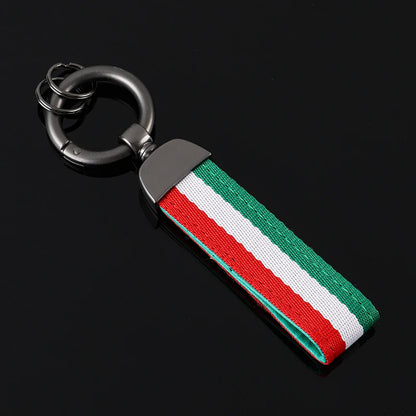 Metal Flags Keychain