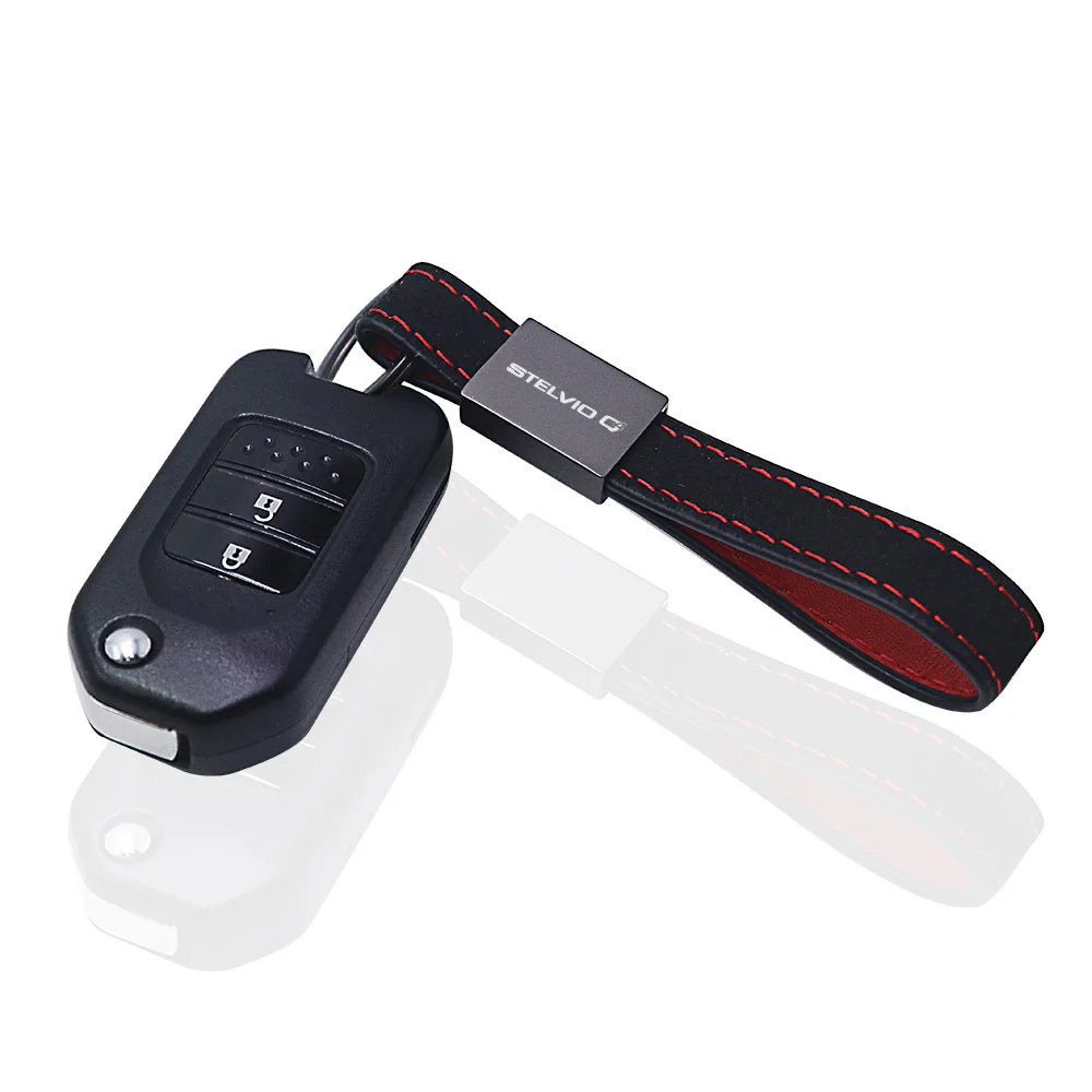 Alfa Romeo Leather Keychain