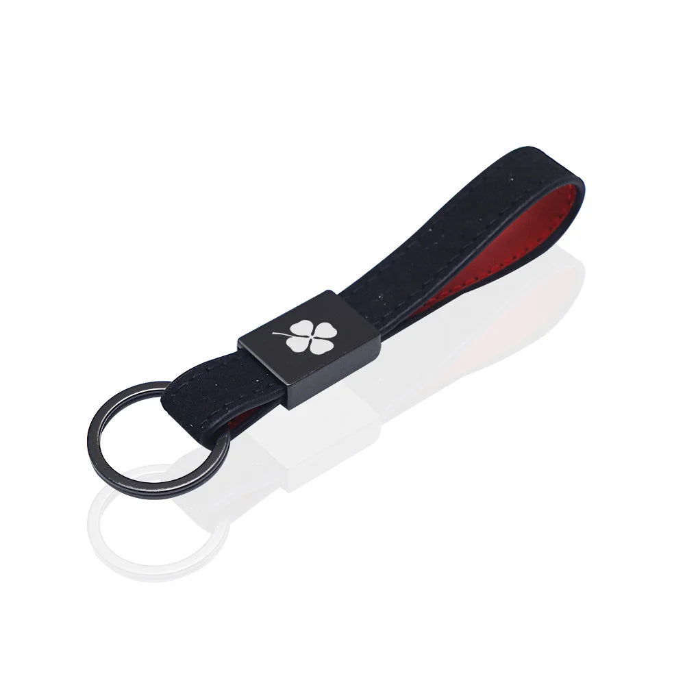 Alfa Romeo Leather Keychain