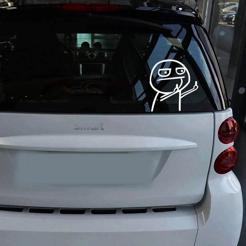 Middle Finger Stickers