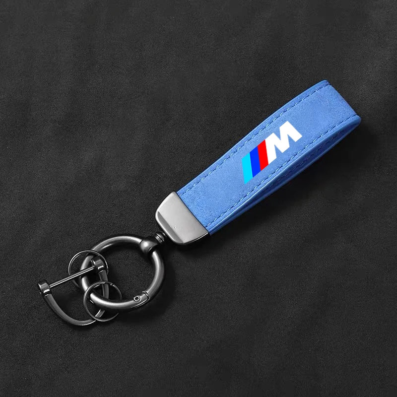 BMW M Leather Keychain