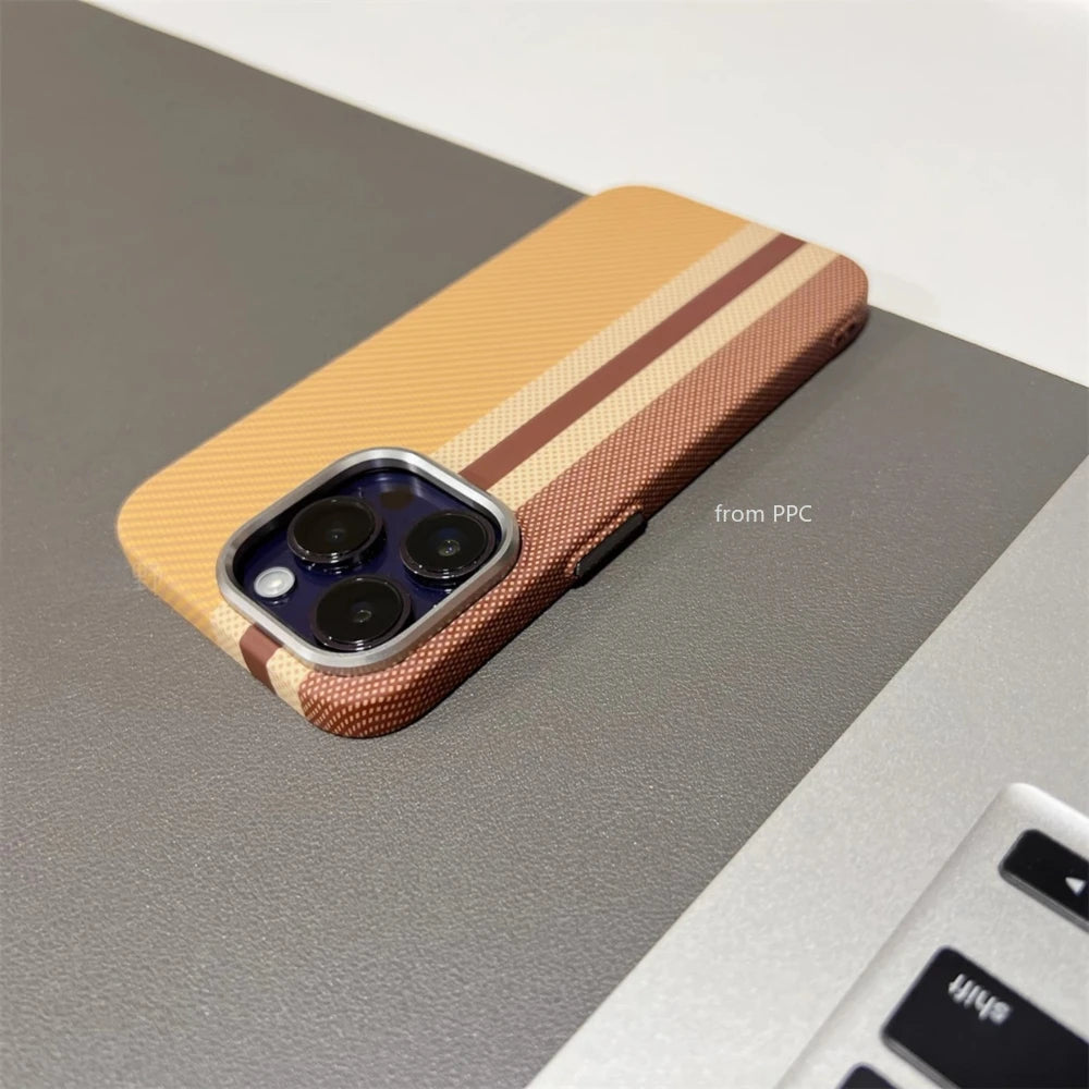 Luxury Carbon Fiber Magsafe IPhone Case