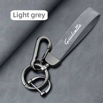 Alfa Romeo Leather Keychain