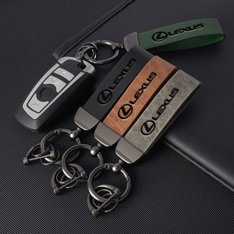 Lexus Leather Keychain