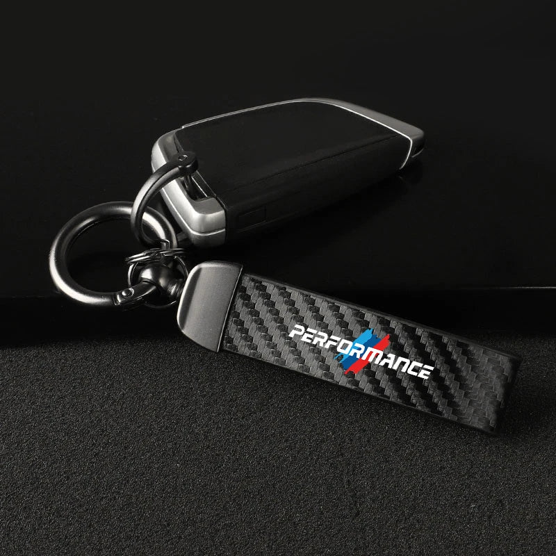 BMW Carbon Fiber Keychain