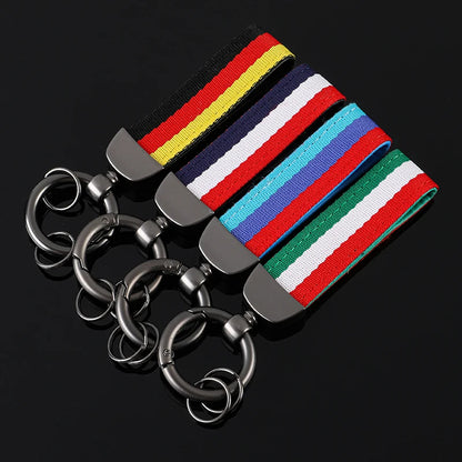 Metal Flags Keychain