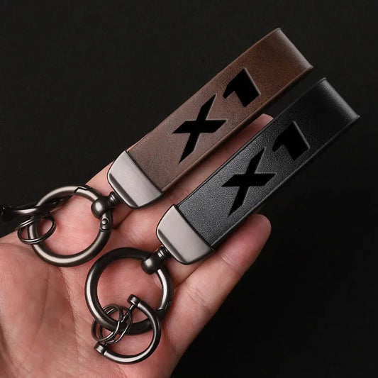 BMW Luxury Leather Keychain