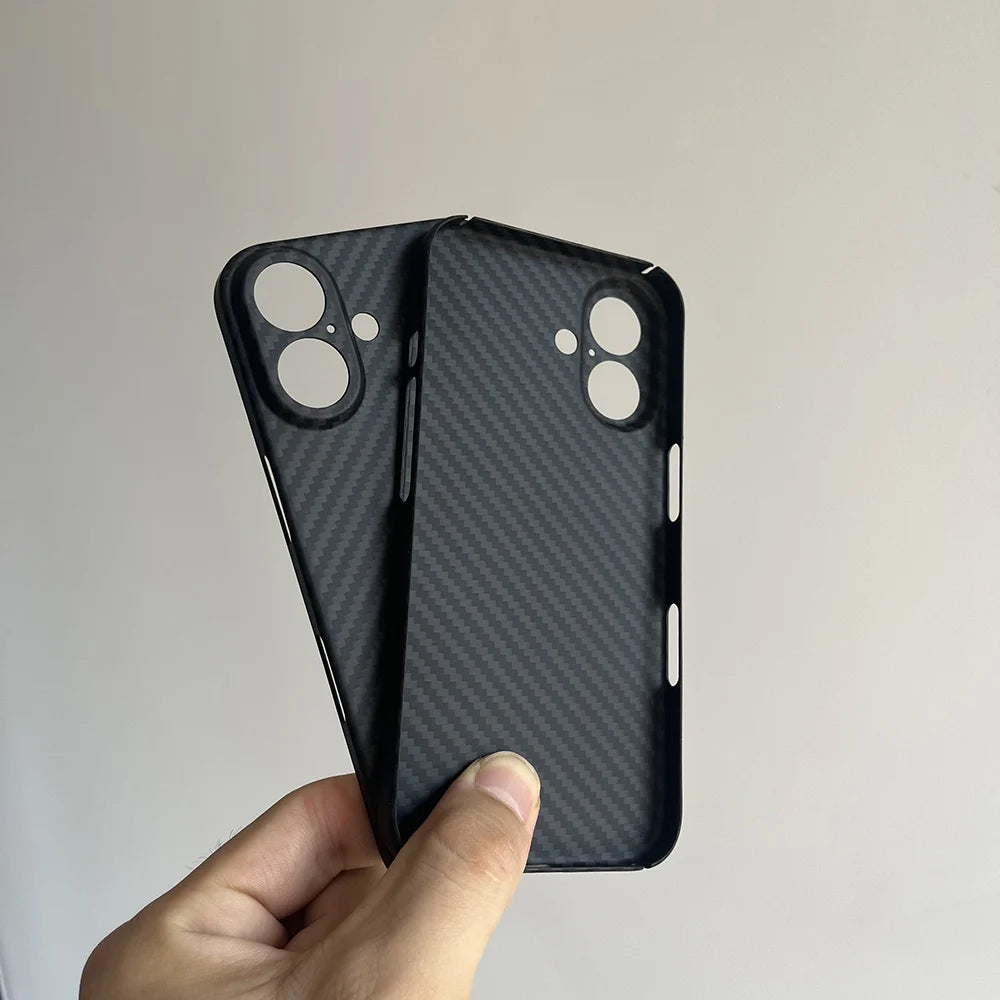 Luxury Hard Carbon Fiber Magsafe IPhone Case