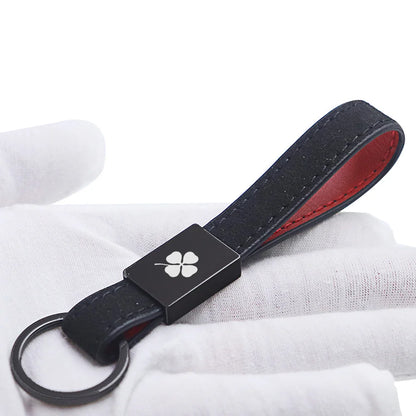 Alfa Romeo Leather Keychain