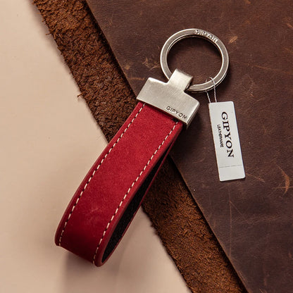 Cow Leather Keychain