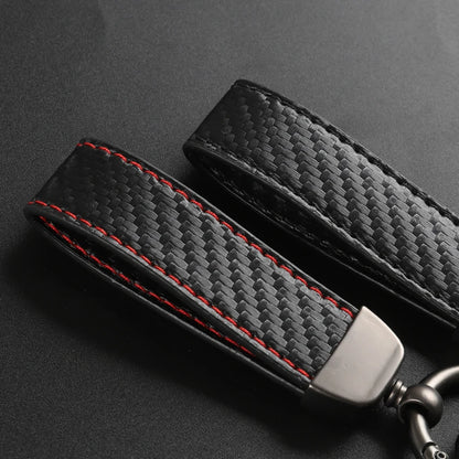 Alfa Romeo Carbon Fiber Keychain