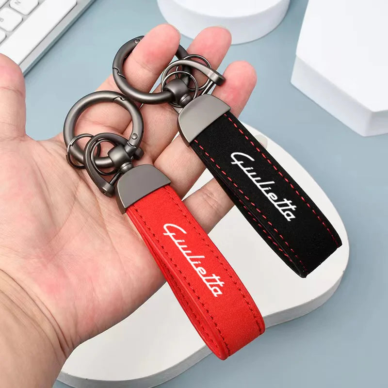 Alfa Romeo Giulietta Leather Keychain