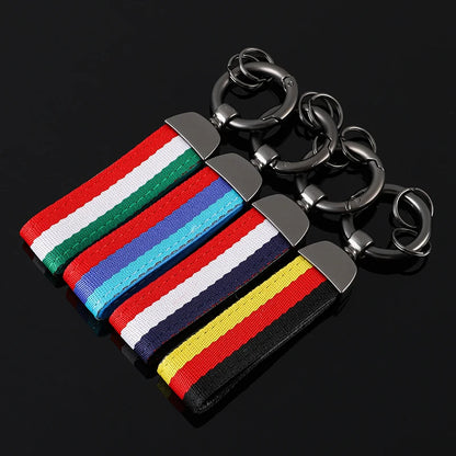 Metal Flags Keychain