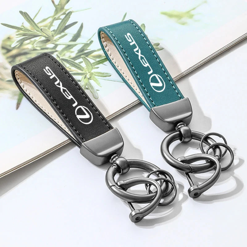 Lexus Leather Keychain