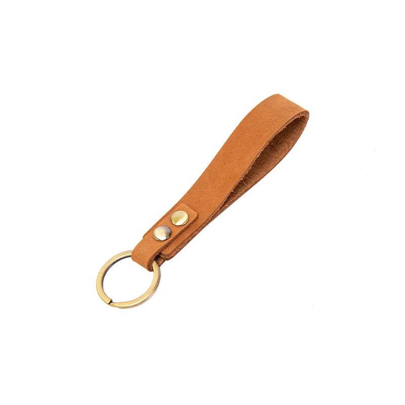 Cow Leather Keychain