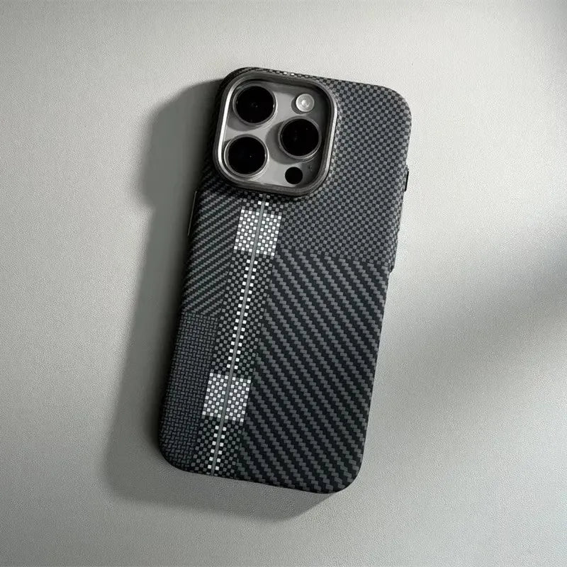 Luxury Carbon Fiber Magsafe IPhone Case