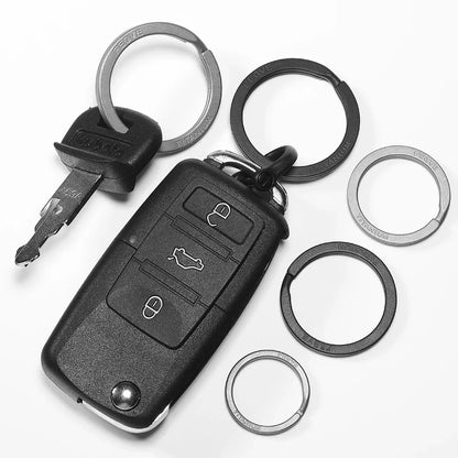Black Titanium Keyring