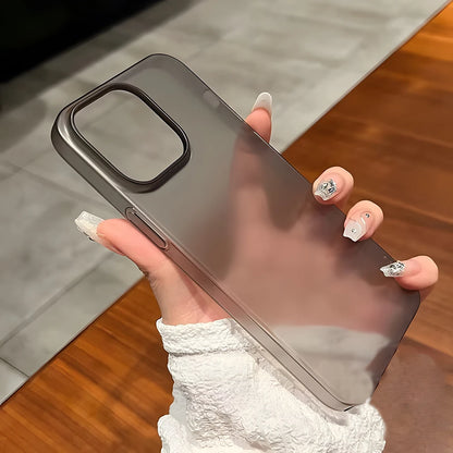 Matte Clear iPhone Case