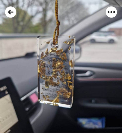 Rearview Mirror Pendant Islam Ayatul Kursi
