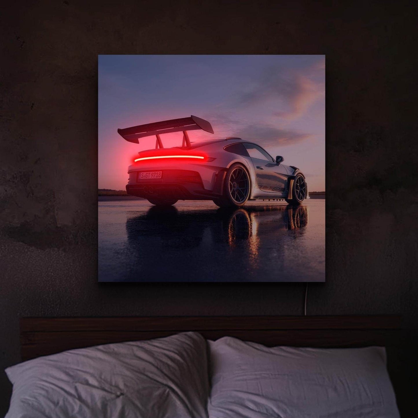 Porsche Wall Frame