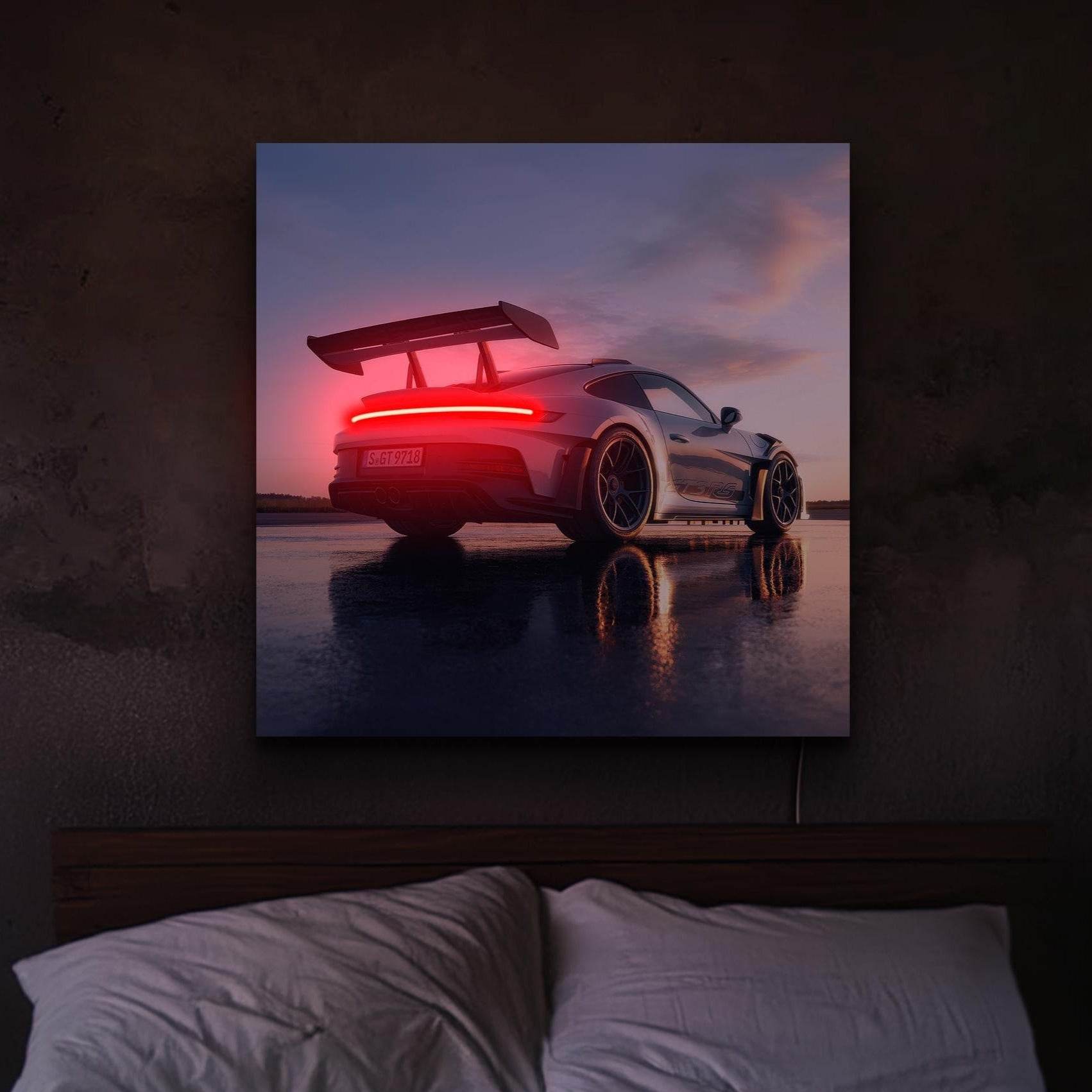 Porsche Wall Frame