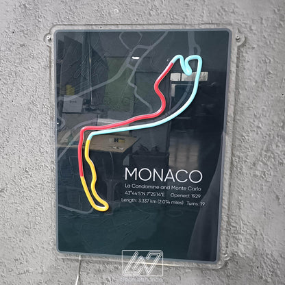 Monaco Circuit Wall Frame