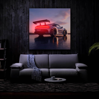 Porsche Wall Frame