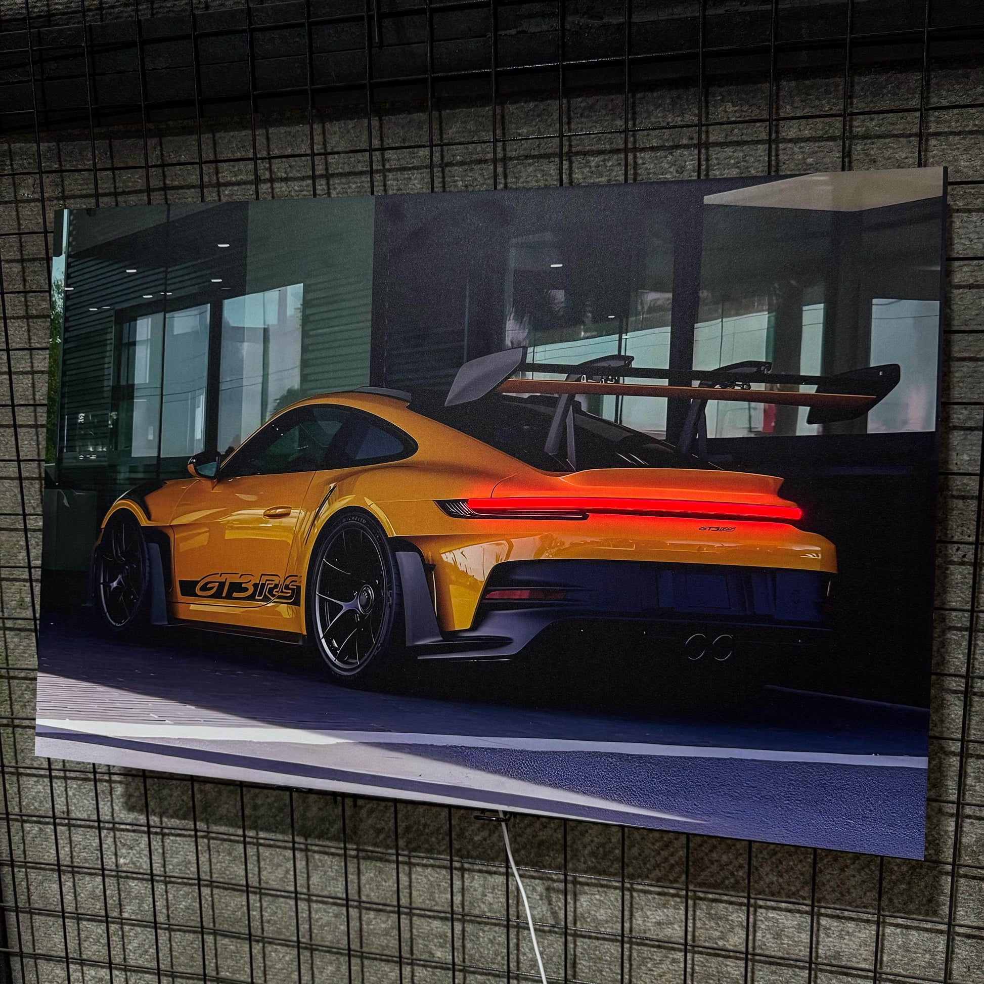 Porsche 911 GT3 Wall Frame