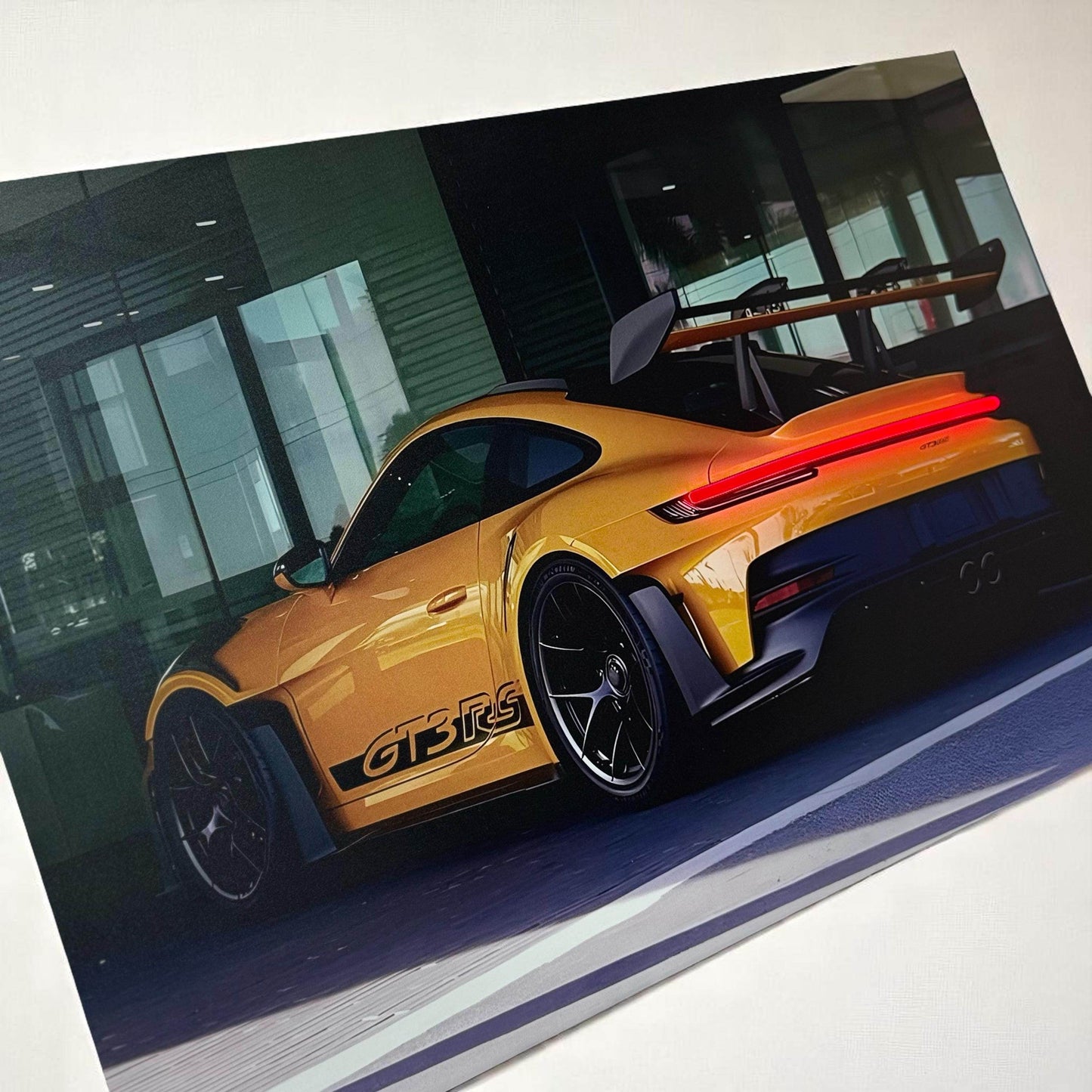 Porsche 911 GT3 Wall Frame