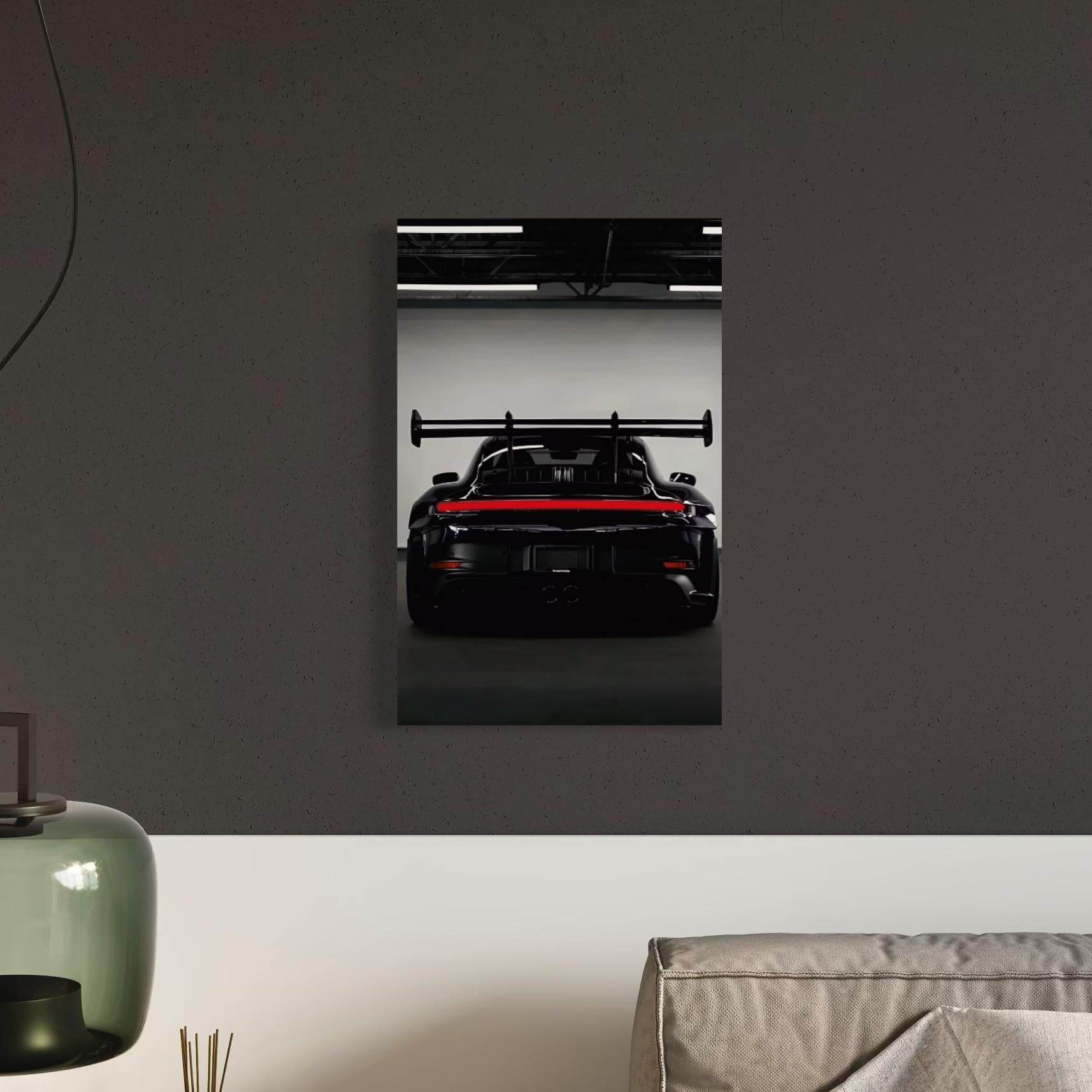 Porsche 911 Wall Frame