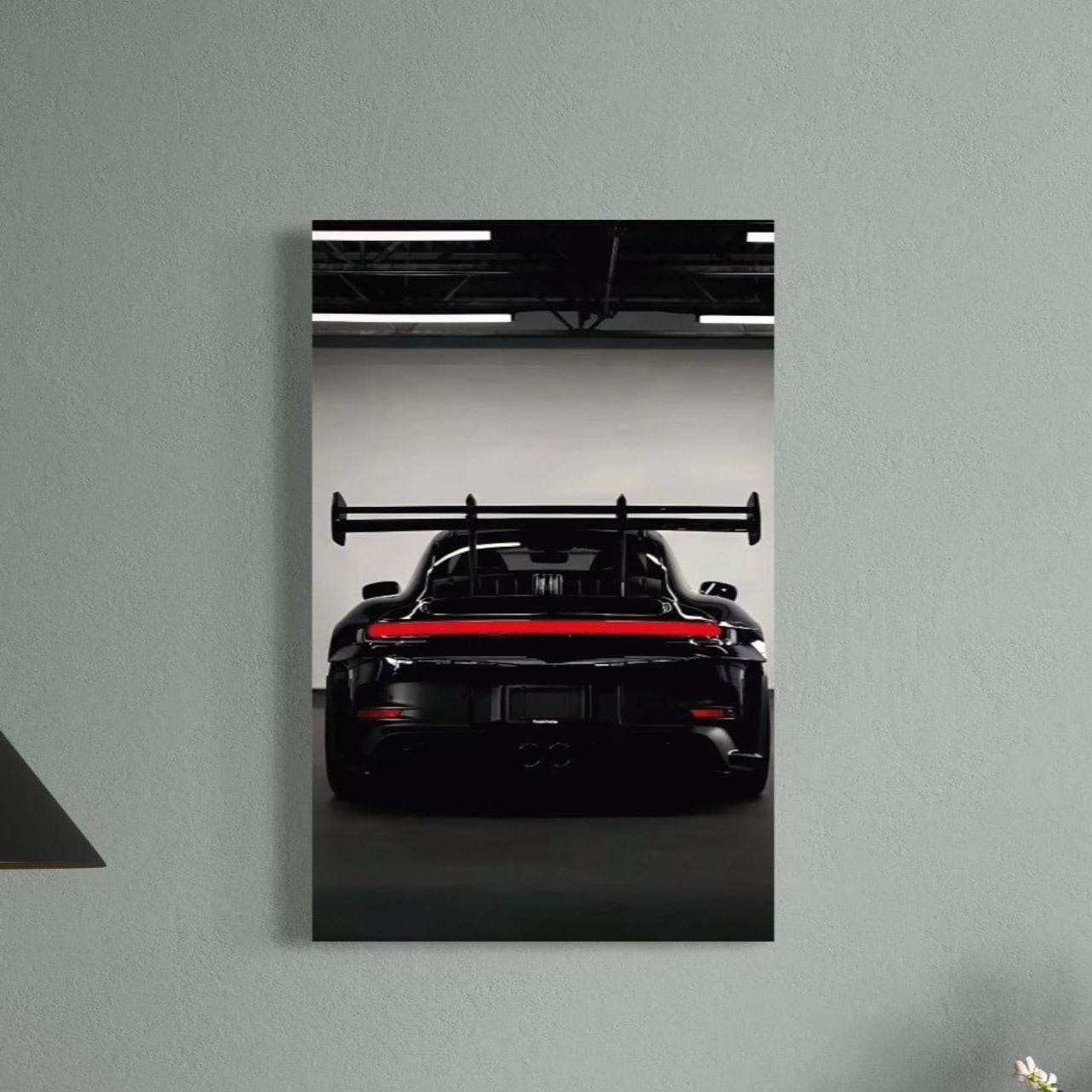 Porsche 911 Wall Frame